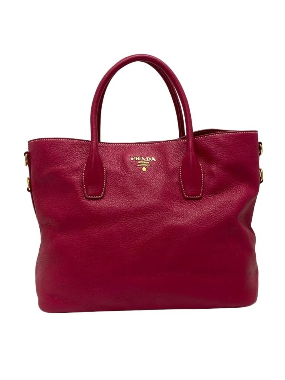 Prada Tote Pink Leather